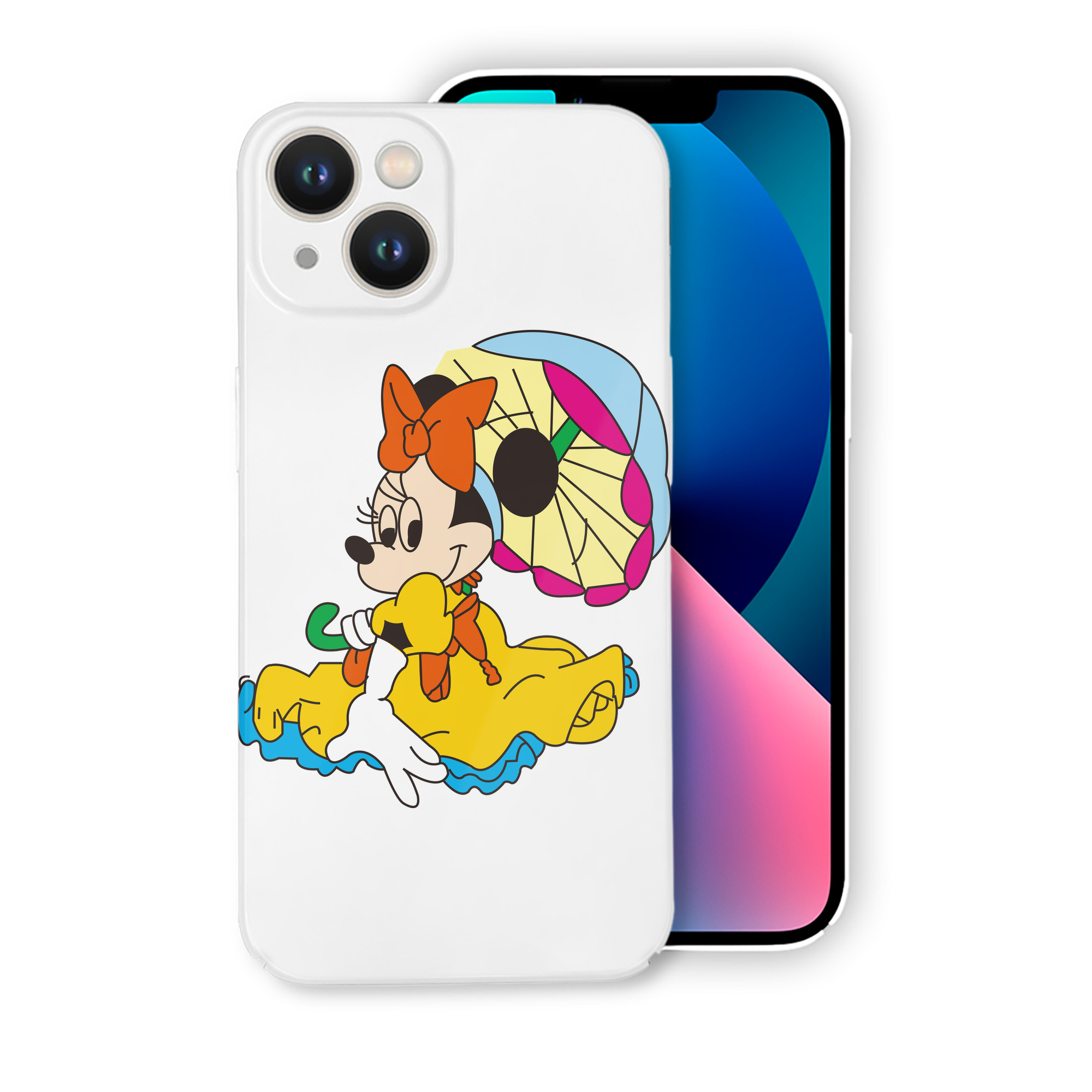 （画像用） ミッキーマウス Mickey Mouse 【iPhone 14シリーズ対応】ハードケース